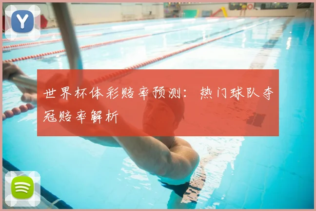 世界杯体彩赔率预测:热门球队夺冠赔率解析